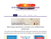 Tablet Screenshot of confedevida.com